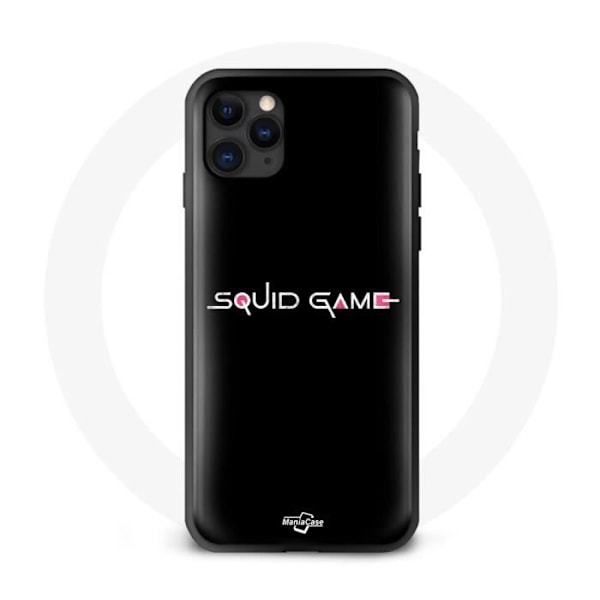 Coque - Maniacase - iPhone 13 mini - Sort - Squid Game - Blød Svart