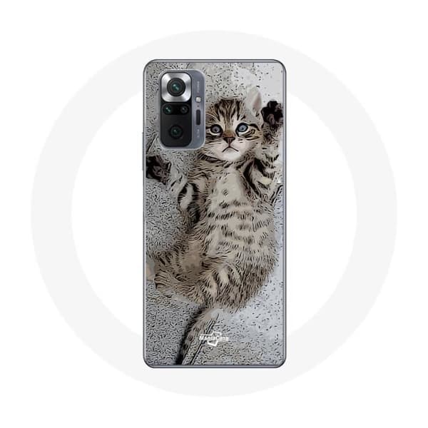 Cover til Xiaomi Redmi Note 10 Pro bengal kat sover