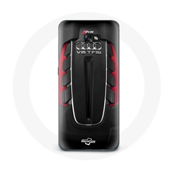 Coque för Samsung Galaxy A5 Audi RS Logotyp röd