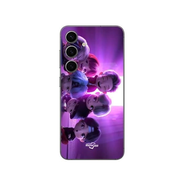 Coque - Maniacase - Samsung Galaxy S24 Plus - Lila - Mjuk - BTS Kpop
