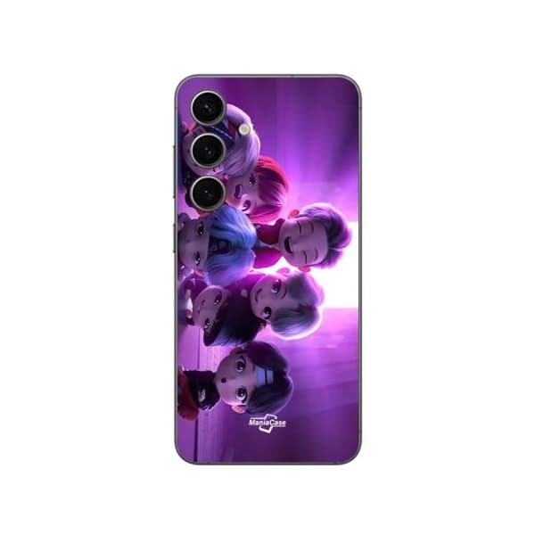Coque - Maniacase - Samsung Galaxy S24 Plus - Violet - Blød - BTS Kpop