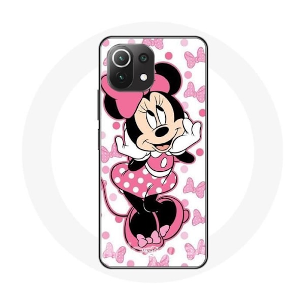 Skyddande fodral - Xiaomi - Mi 11 Lite - Minnie Mouse - Söt tecknad film - Mjuk Rosa