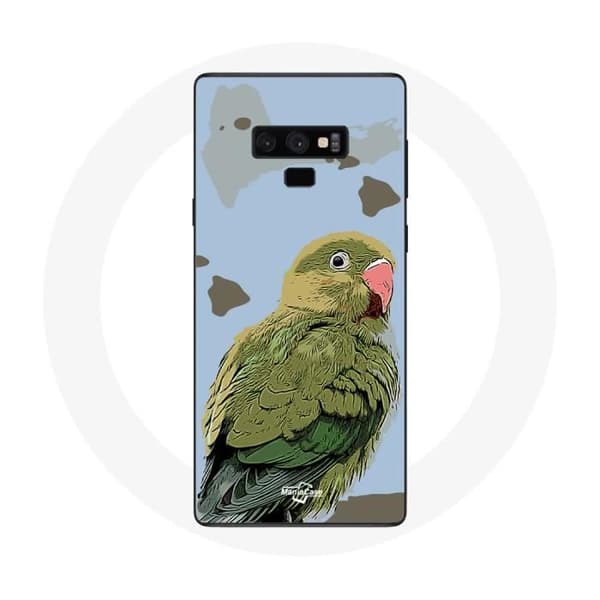Samsung Galaxy Note 9 kuori, vihreät linnut