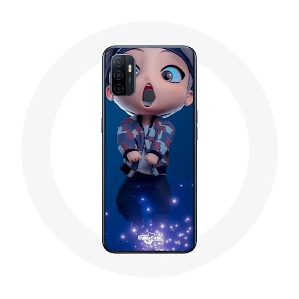 Coque för Oppo A53 BTS TinyTAN Animation V Mic Drop