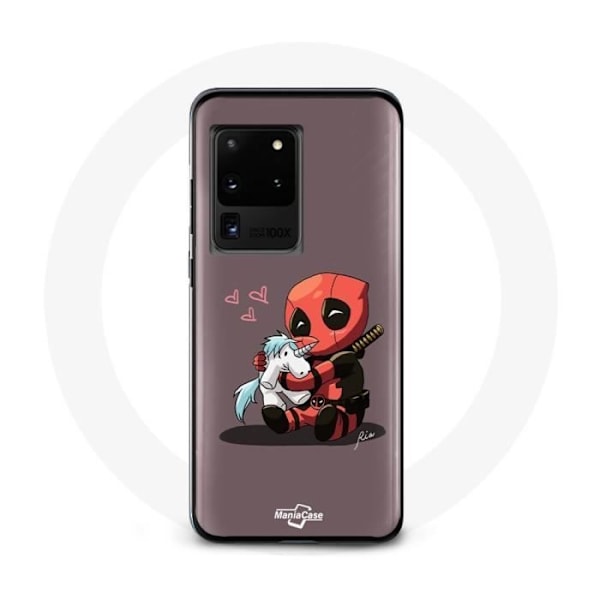 Coque för Samsung Galaxy S20 Ultra DeadPool Unicorn Licorne