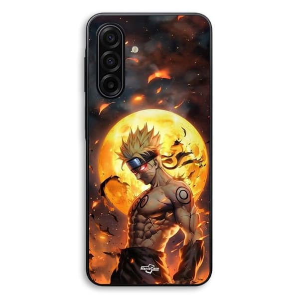 Coque til Samsung Galaxy A56 Mørk Naruto Måne 3D Maniacase Svart