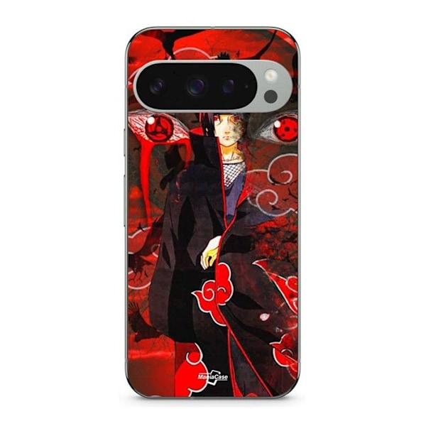 Mobilskal - MANIACASE - Google Pixel 9 Pro - Demon Slayer-motiv - Flexibel - Röd Svart