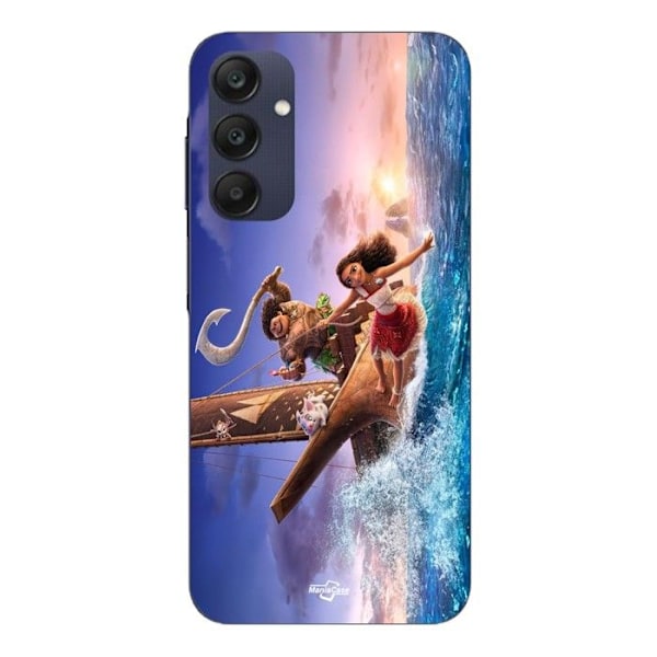Coque - Disney - Vaiana - Samsung Galaxy A25 - Silikon - Mjuk - Svart