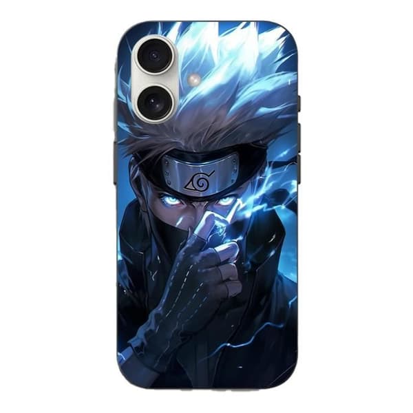 Coque Iphone 16 Kakashi Hatake anime fanart