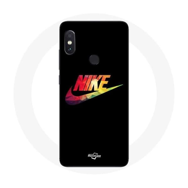 Coque pour Xiaomi Redmi Note 5 AI Dual Camera Nike Logo Musta tausta