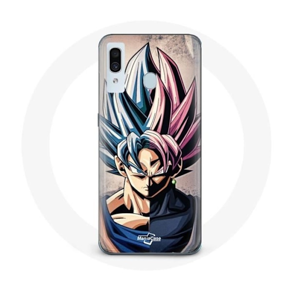 Coque för Samsung Galaxy A30 Manga Dragon Ball Anime Multicolore