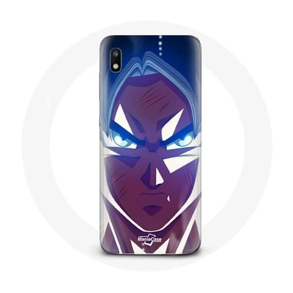 Coque till Samsung Galaxy A10 Dragon Ball Goku Argig ansikte