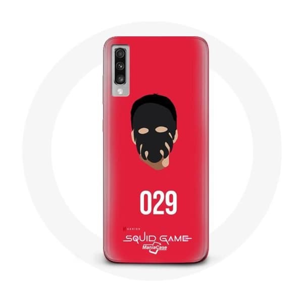 Coque för Samsung Galaxy A70 Squid Game Hwang Jun Ho Nummer 029
