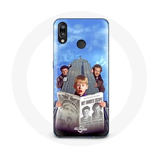 Coque för Huawei P20 Lite Hemma Ensam Mamma, jag missade planet igen