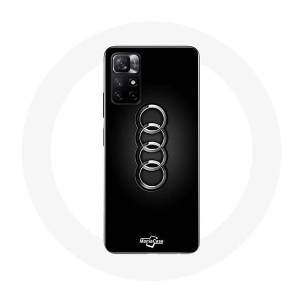 Coque - Audi - Xiaomi Redmi Note 11s 5G - Hård - Sort - Audi-logo Svart