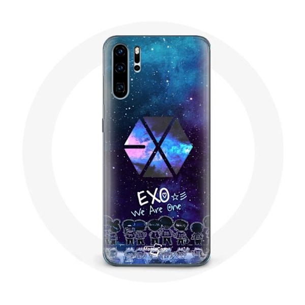 Coque för Huawei P30 Exo Groupe K-pop Logo vi är en