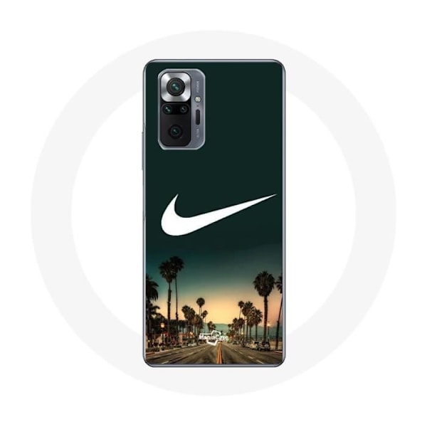 Skydd för Xiaomi Redmi Note 10 Pro Nike-logotyp palmträd Miami