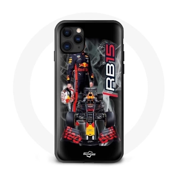 Coque iPhone 11 Pro Max Formel 1 Verstappen F1 Red Bull