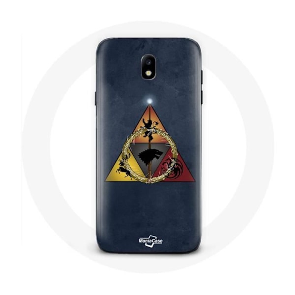 Coque för Samsung Galaxy J7 2017 Game of Thrones Säsong 8 Järntronen Triangel Logotyp Baratheon L
