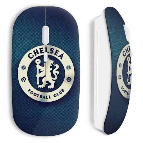 Trådlös Mus Chelsea Fc Fotboll Blå