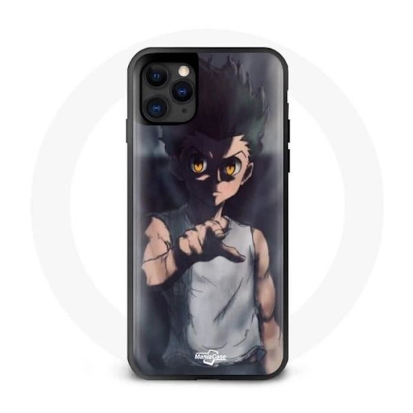 Coque - Hunter x Hunter - Iphone 12 Mini - Blød - Sort - Anime