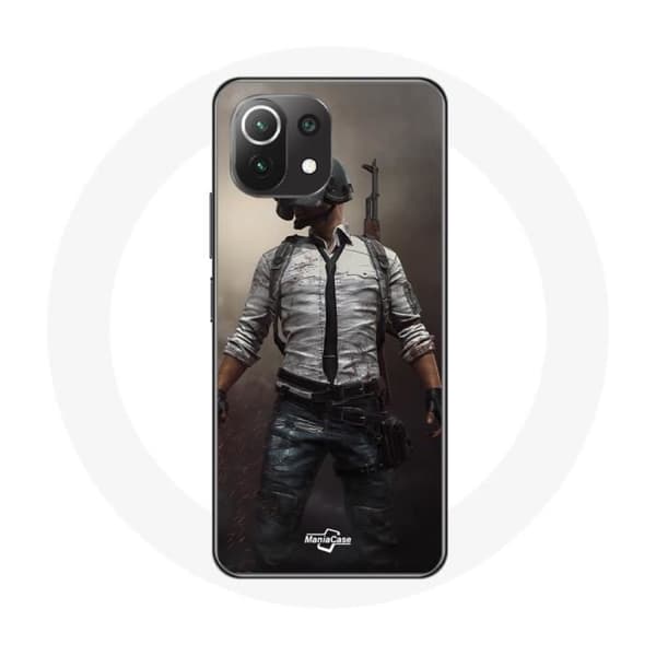 Cover - Xiaomi - Mi 11 Lite - Blød - Sort - PUBG