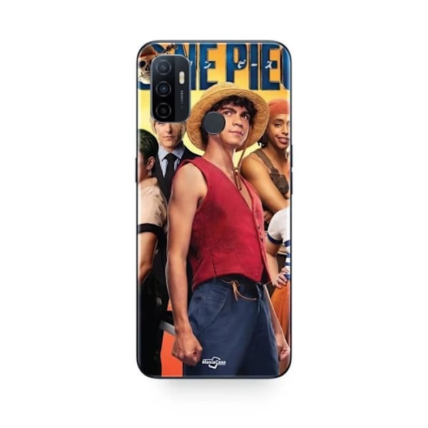 Coque - Maniacase - Oppo A32 - One Piece - Flexibel - Svart