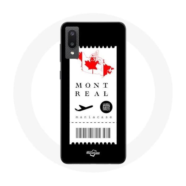 Cover til Samsung Galaxy A02 Flybillet Montreal Canada