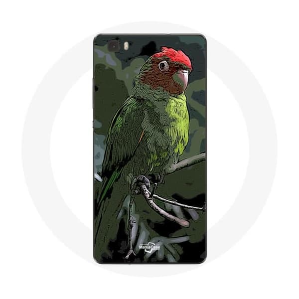 Coque för Huawei P8 Pionus Röd Grön