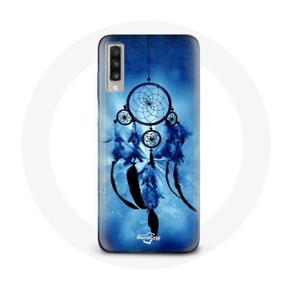 Coque pour Samsung Galaxy A50 Attrape rêve bleu