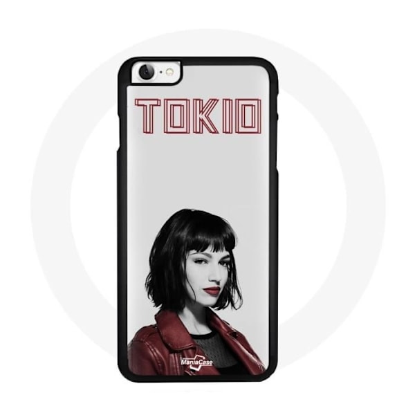 iPhone 7-fodral - La Casa de Papel - Tokio - Mjuk - Stötskydd - Svart