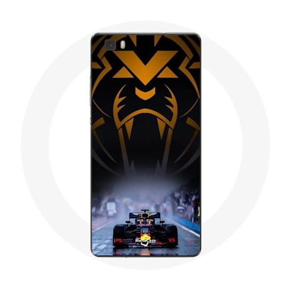 Coque för Huawei P8 Formel 1 Sebastian Vettel Formel 1-förare Svart