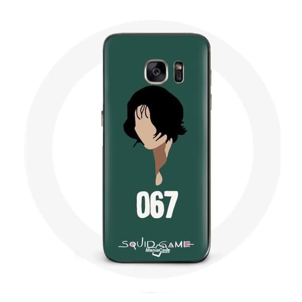 Samsung Galaxy S7 Coque Squid Game Kang Sae Byeok Kasvot
