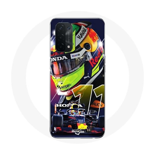 Coque för Oppo A74 5G Formel 1 Sergio Pérez Formel 1-förare