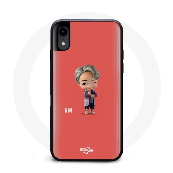 Coque för Iphone X BTS TinyTAN Animation RM