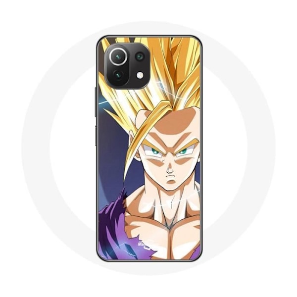 Coque - Xiaomi - Mi 11 Lite - Dragon Ball Sangoku Manga - Gul - Flexibel Gul