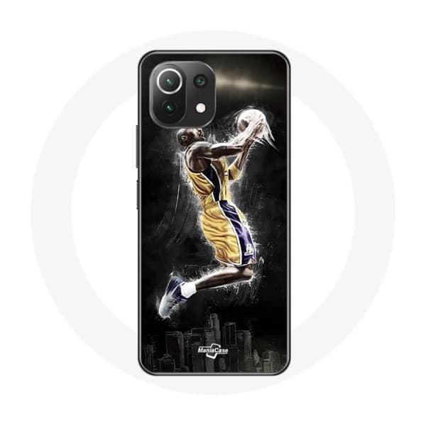 Cover - Xiaomi - Mi 11 Lite - Blød - Sort - NBA Jersey Kobe Bryant