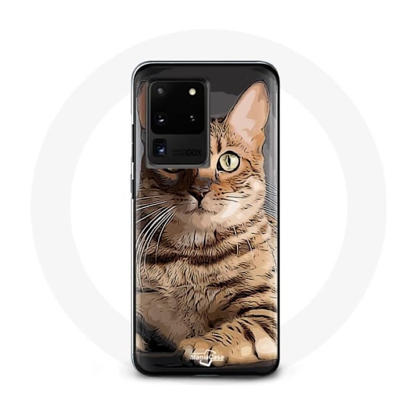 Coque för Samsung Galaxy S20 Ultra Bengalras av katter