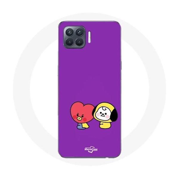 Coque för Oppo A93 BTS Bangtan Sonyeondan BT21 Tata V Chimmy Jimin