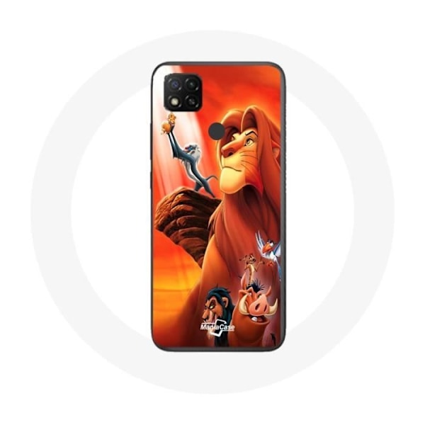 Coque Xiaomi Redmi 9C Le Jungfru Lion Simba och Mufasa