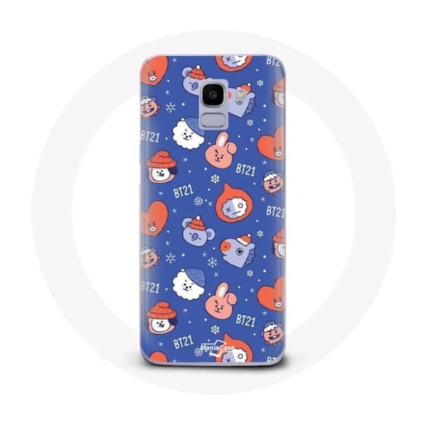 Coque för Samsung Galaxy A8 2018 BTS Bangtan Sonyeondan BT21 Jul 2023