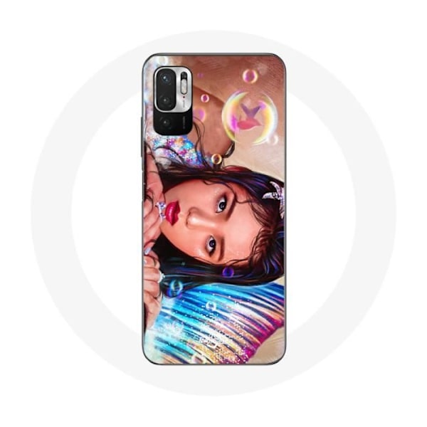 Coque för Xiaomi Redmi Note 10T 5G Blackpink Jisoo Poster Fanart
