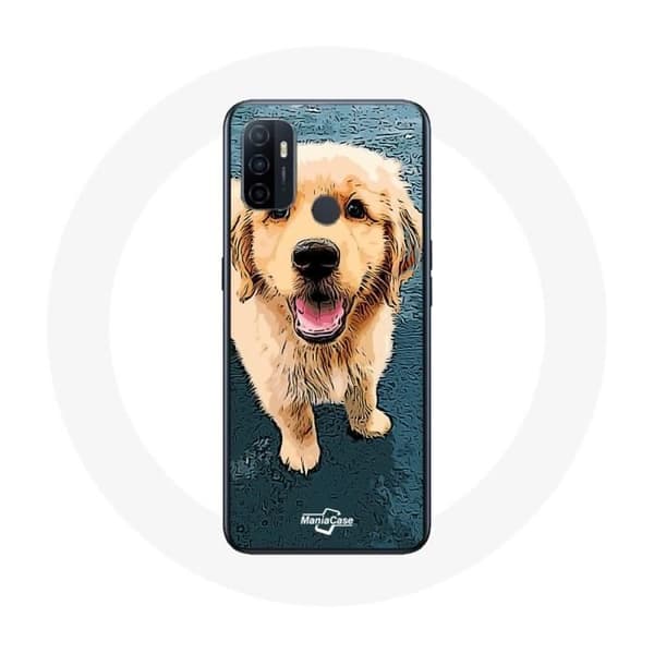 Coque Oppo A53 Golden retriever Valp