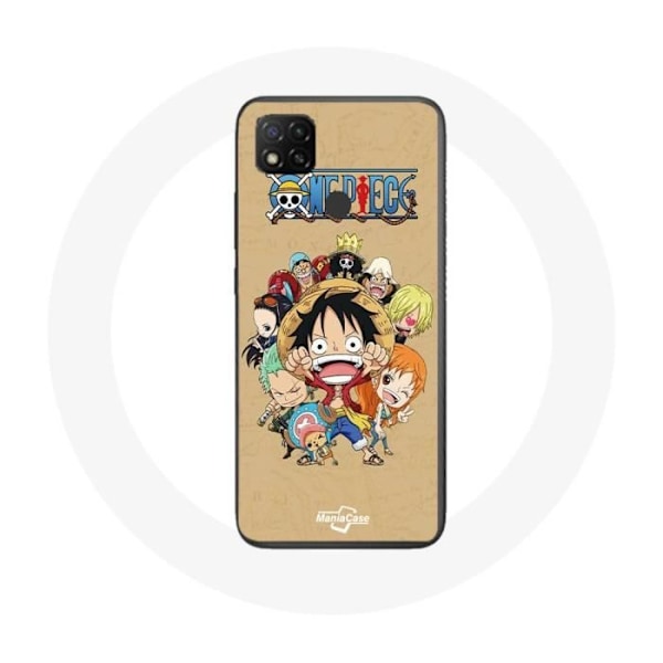 Coque Xiaomi Redmi 9C One Piece Manga Straw Hat Crew