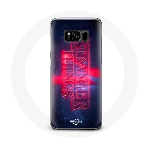 Coque - Stranger Things - Samsung Galaxy S8 Plus - Transparent - Blød - Telefonbeskyttelse Transparent