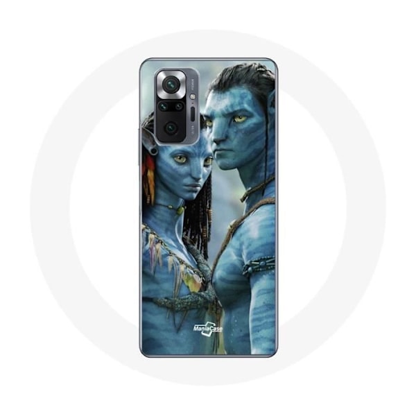 Coque för Xiaomi Redmi Note 10 Pro Avatar Neytiri och Jake Säsong 2 Vattnets väg The Way of Water Trailer 2022