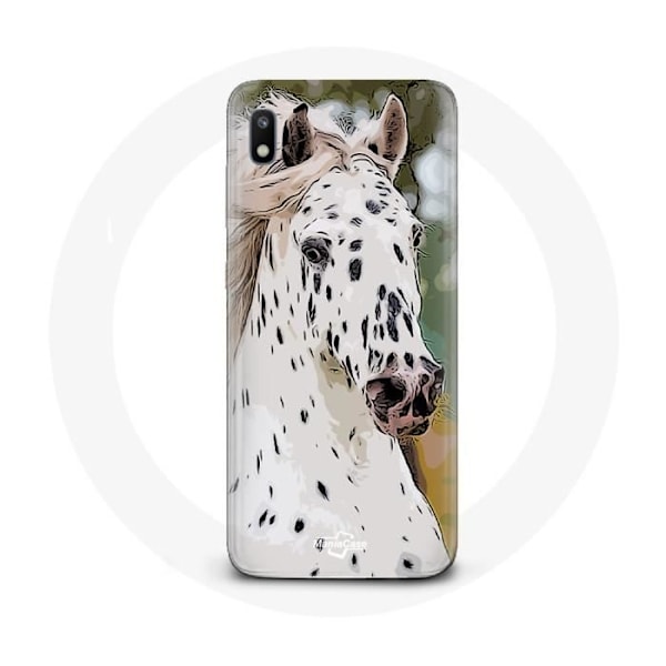 Coque för Samsung Galaxy A10 Appaloosa Vit häst
