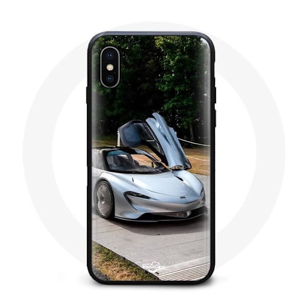 Coque - Mclaren - Iphone XS Max - Styv - Syntetisk - Grå Grå