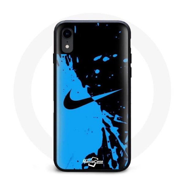 Coque iPhone XR Nike blå Svart