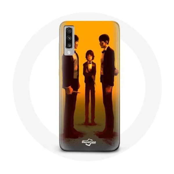 Coque pour Samsung Galaxy A50 Squid Game Seong Gi hun Cho Sang woo Et Kang Sae Byeok Episode 9